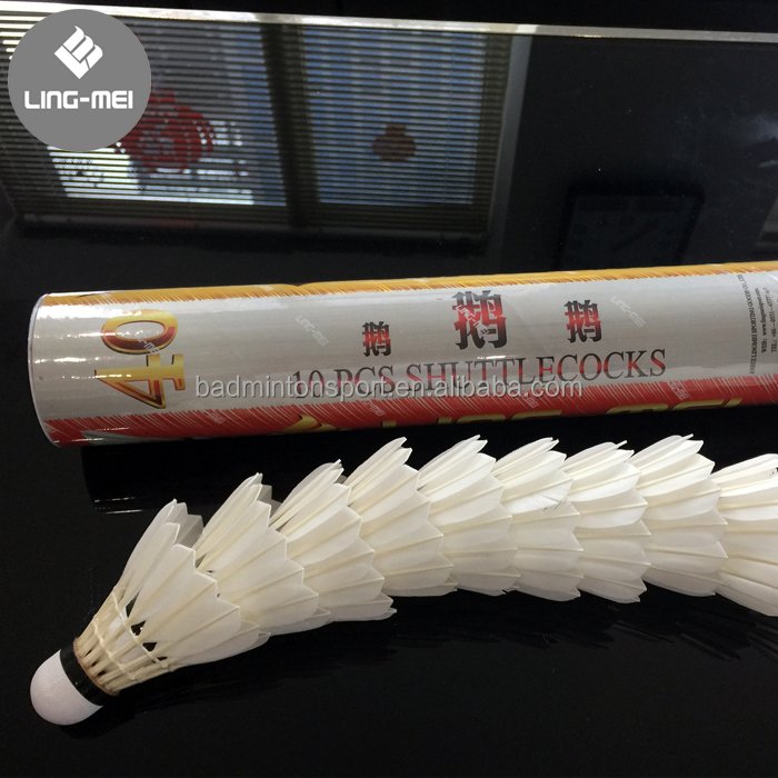 Aeroplane Badminton Outdoor Shuttlecock For Tournament Lingmei Brand #40
