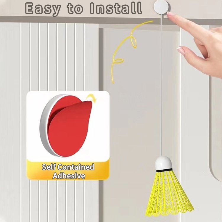 Hot Sale Badminton Training Equipment Rebound Single Hanging Badminton Exercise Device Indoor and Outdoor Parent-Child Sports