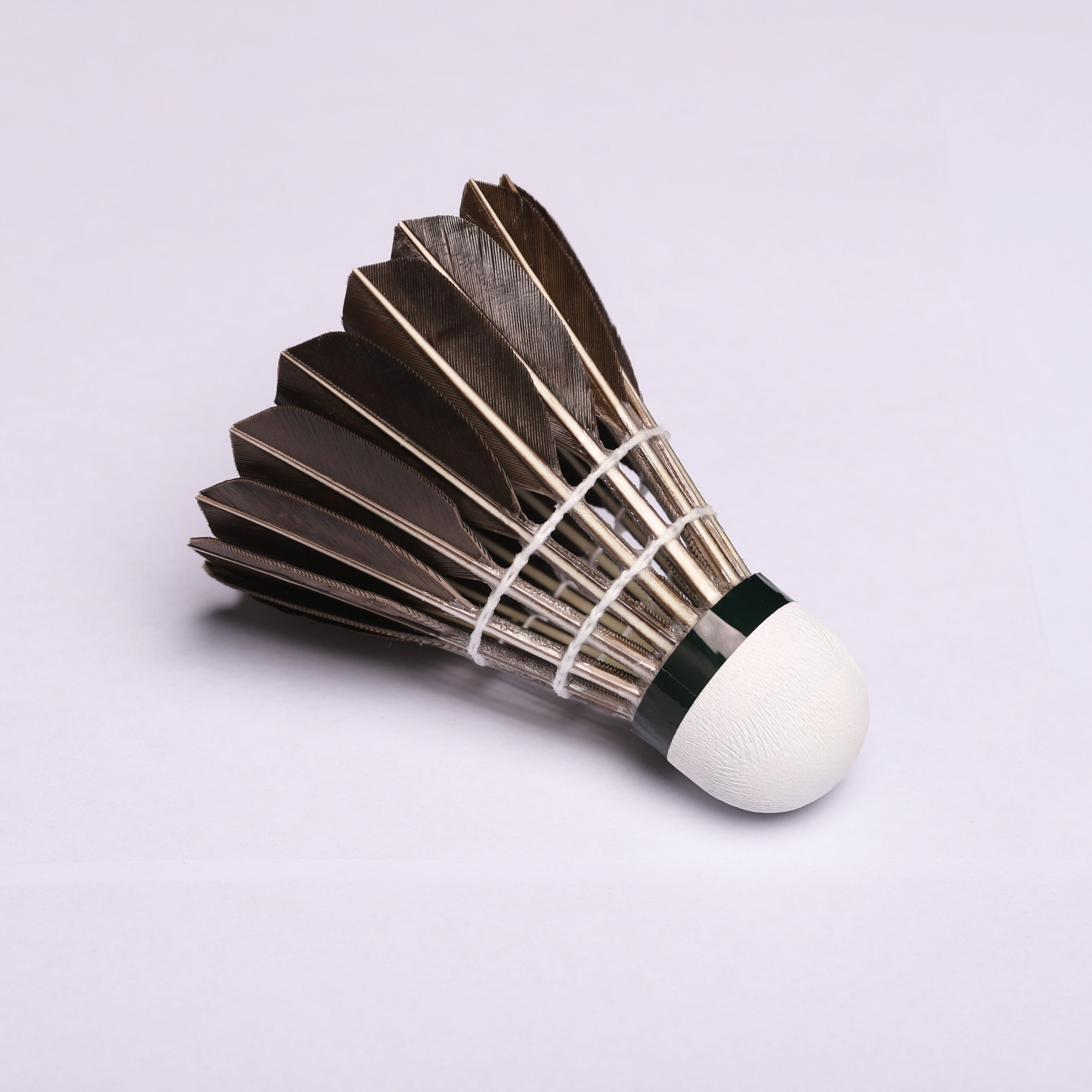 OEM Best Durability Black Goose Feather Badminton Shuttlecock with Cork Head for Training Outdoor