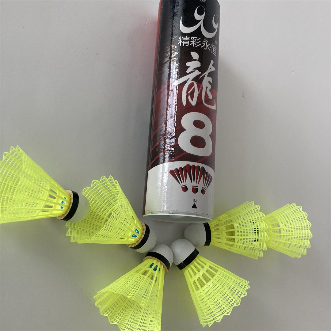 Buy Badminton Online Mavis 350 Quality Glow Durable Nylon Shuttlecock For Training And Exercise