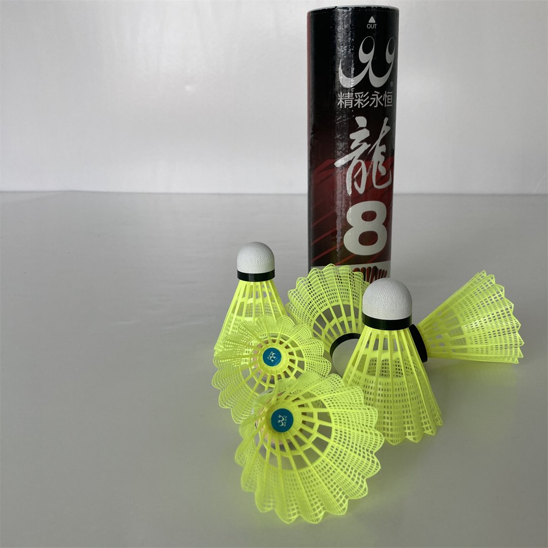 Buy Badminton Online Mavis 350 Quality Glow Durable Nylon Shuttlecock For Training And Exercise