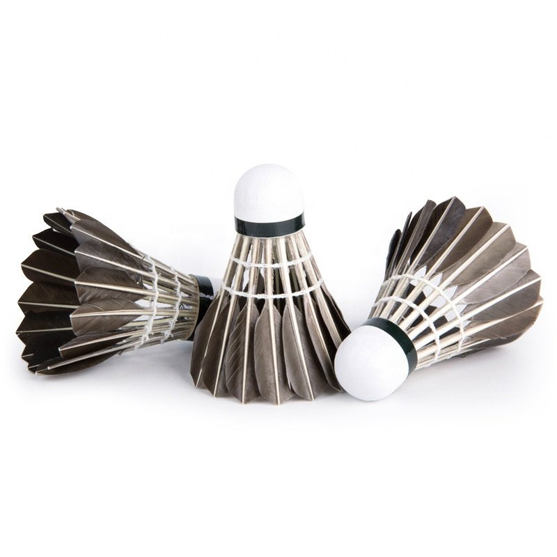 Hot sale Professional Badminton shuttlecock Top grade goose shuttlecocks for tournament best Durable shuttle