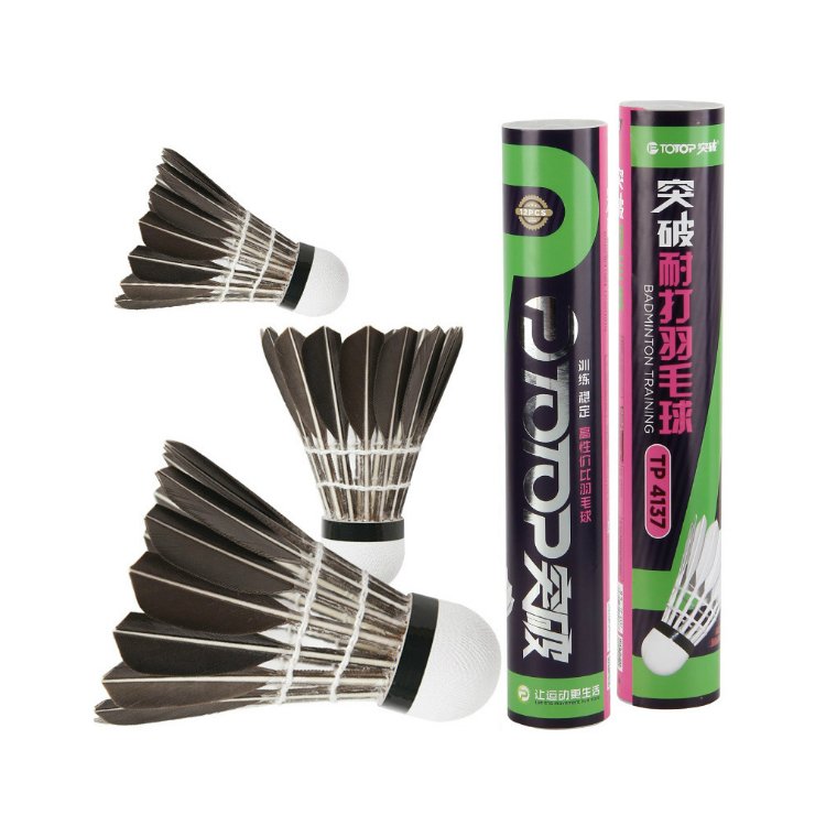 Hot sale Professional Badminton shuttlecock Top grade goose shuttlecocks for tournament best Durable shuttle