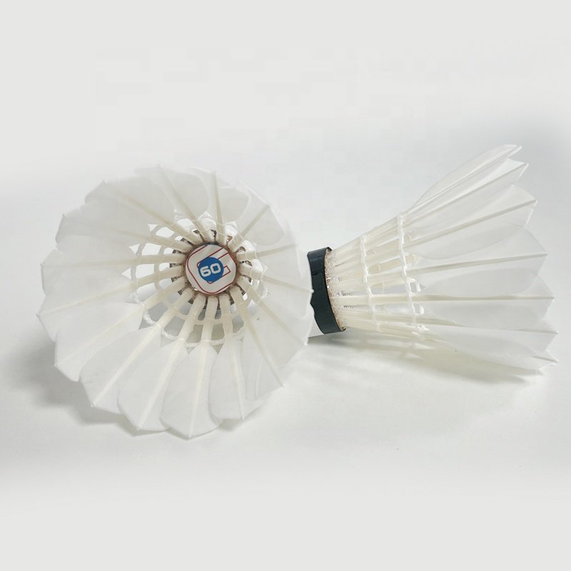 High Level Goose Feather Shuttlecock Indoor Outdoor Badminton Shuttlecock with Grade 2 Goose Feather Class B Feather Shuttles