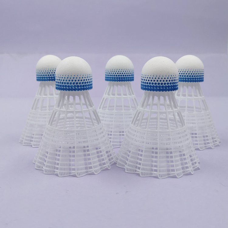 Badminton Ball 6Pcs Shuttlecock Ball Sports Training Accessory Indoor Outdoor for Trainers Amateurs Beginners