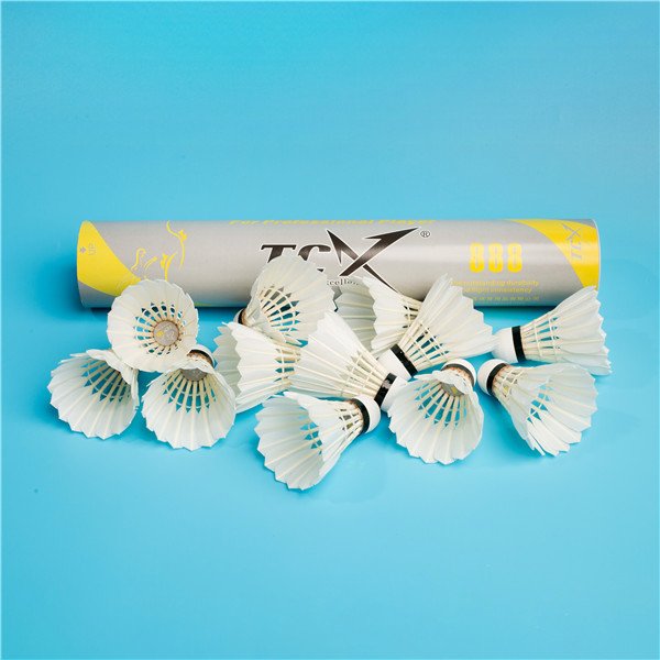 high-quality ball indoor sports the most durable badminton/durable goose feather badminton training shuttle