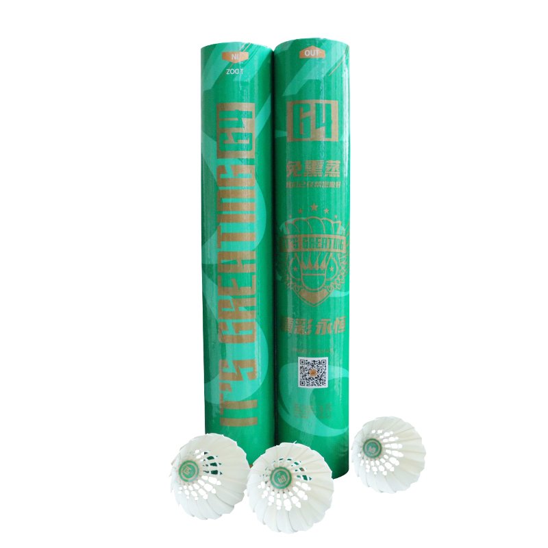 professional level durability class c goose feathers Badminton Shuttlecocks for Active Play and Sports Enthusiasts