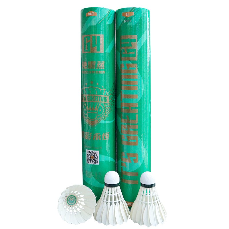 professional level durability class c goose feathers Badminton Shuttlecocks for Active Play and Sports Enthusiasts