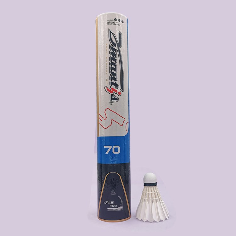 12 Pcs Badminton Shuttlecock,Goose Feather Badminton Shuttlecock for Sports Activities with Great Durability Stability