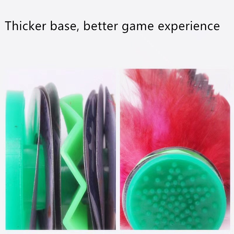 Hot Selling Colorful Chinese Jianzi Feather Kicking Shuttlecocks Foot Exercise Sports Game