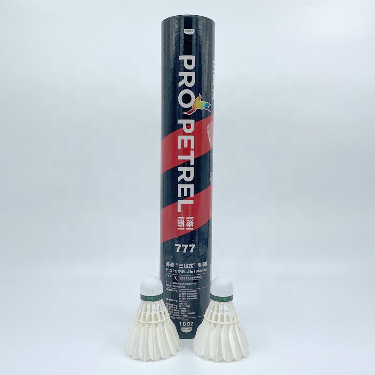 Badminton Birdie 12-Pack, Professional Badminton Shuttlecocks Feather Ball with Great Durability Stability and Balance