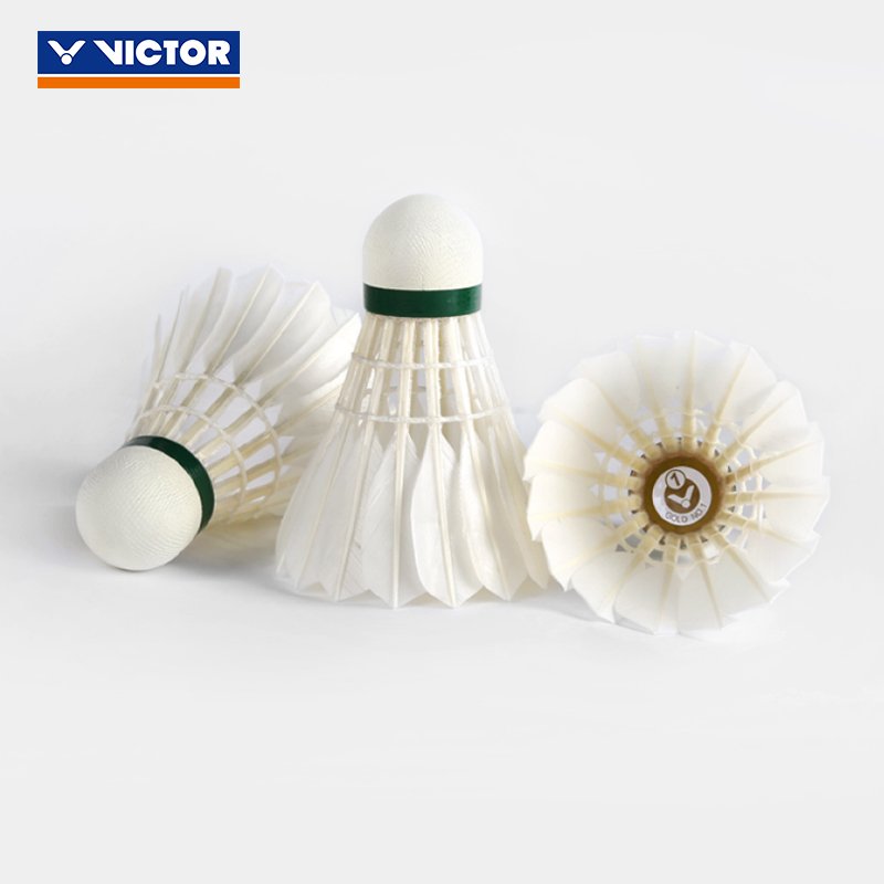 Victor GOLD NO.1 Duck Feather Badminton Shuttlecock