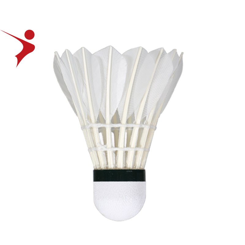 Leijiaer 1002 cheap goose shuttlecock factory sale badminton shuttlecock feather welcome OEM and ODM