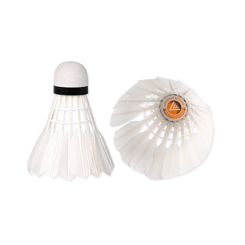 Factory custom provided Badminton Shuttlecocks Birdies,12 Pack Training Badminton Balls with Great Stability for in/out door