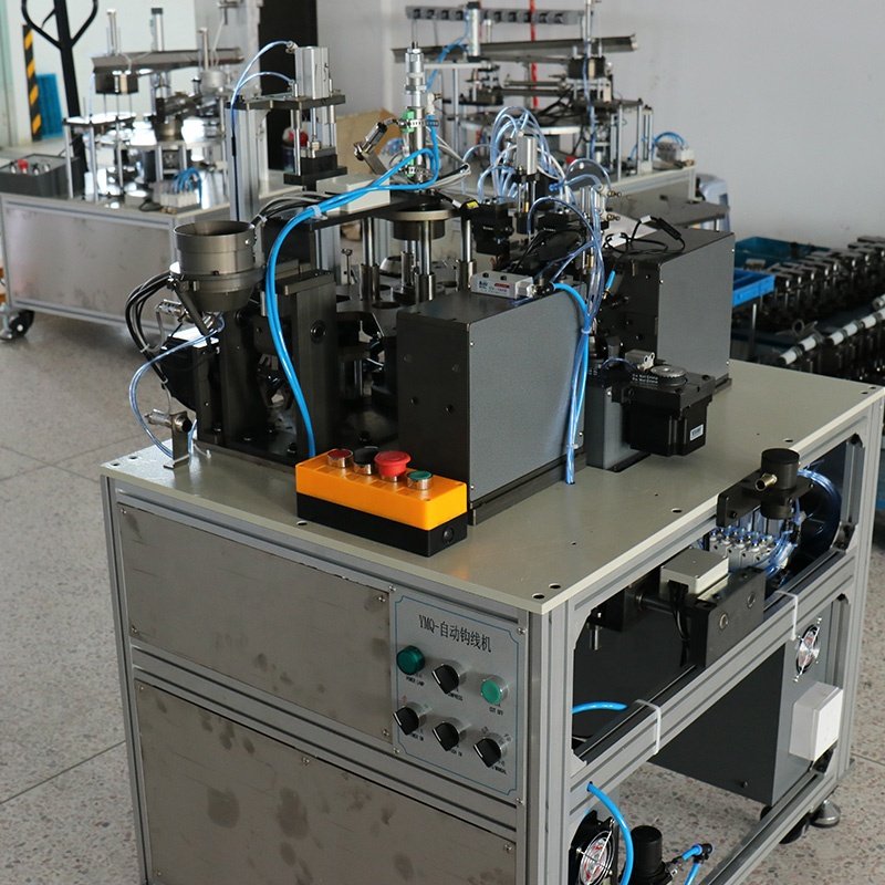 YMQ-GX Badminton Fully Automatic Hooking Machine For Shuttlecock Production Equipment