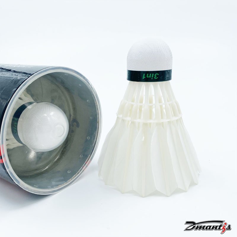 High Quality Professional 3-in-1 Badminton Class a Shuttlecocks Cork Head with Duck Feather for Tournament Use