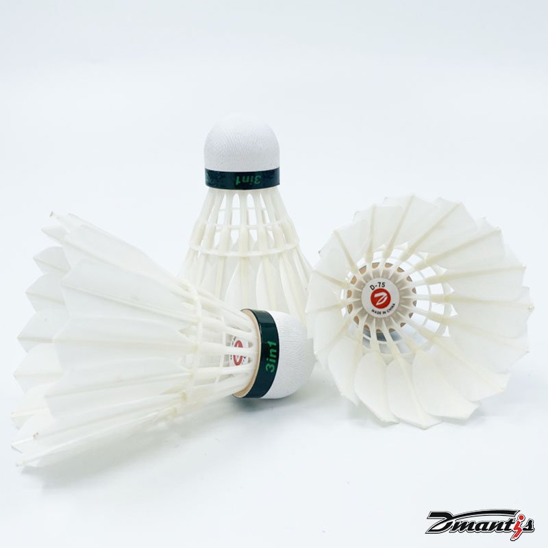 High Quality Professional 3-in-1 Badminton Class a Shuttlecocks Cork Head with Duck Feather for Tournament Use