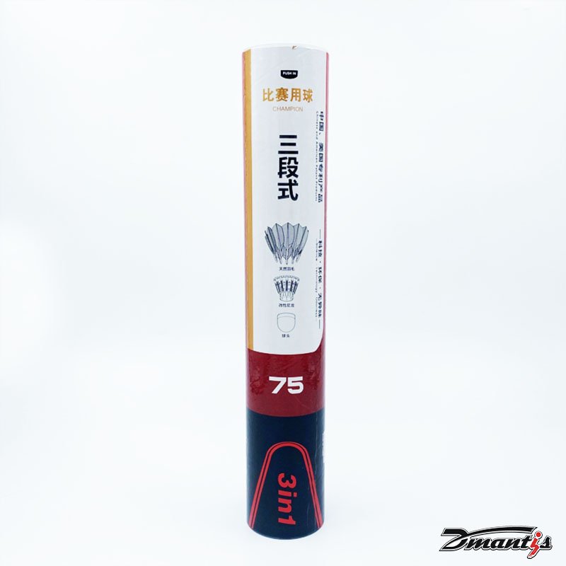 High Quality Professional 3-in-1 Badminton Class a Shuttlecocks Cork Head with Duck Feather for Tournament Use