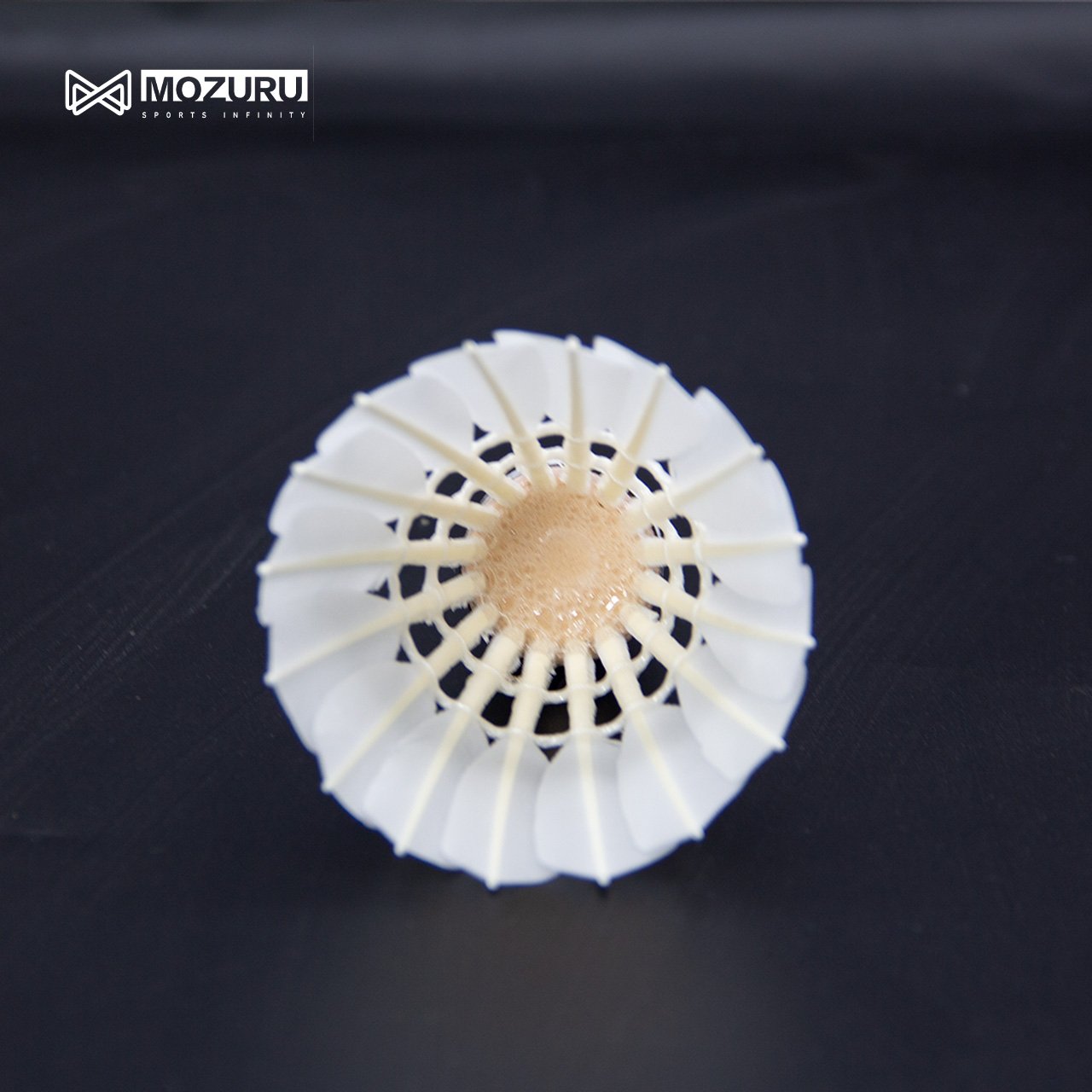 MOZURU natural cork class a goose feather badminton shuttlecocks for international tournament