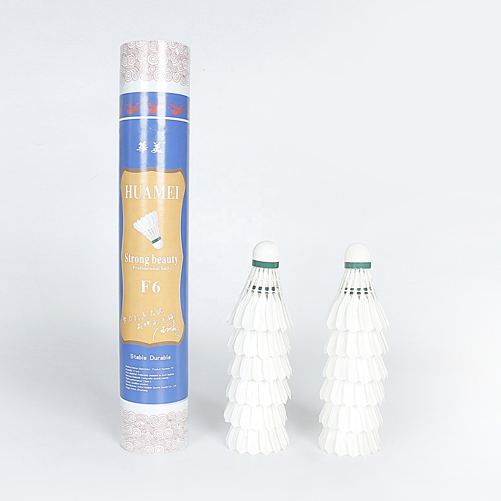 Steady Fly Great Quality Duck Feather Shuttlecock For Club Or Amateurish Match