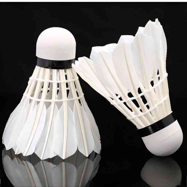 Best Selling Class a Goose Feather Outdoor Training Badminton Shuttlecock