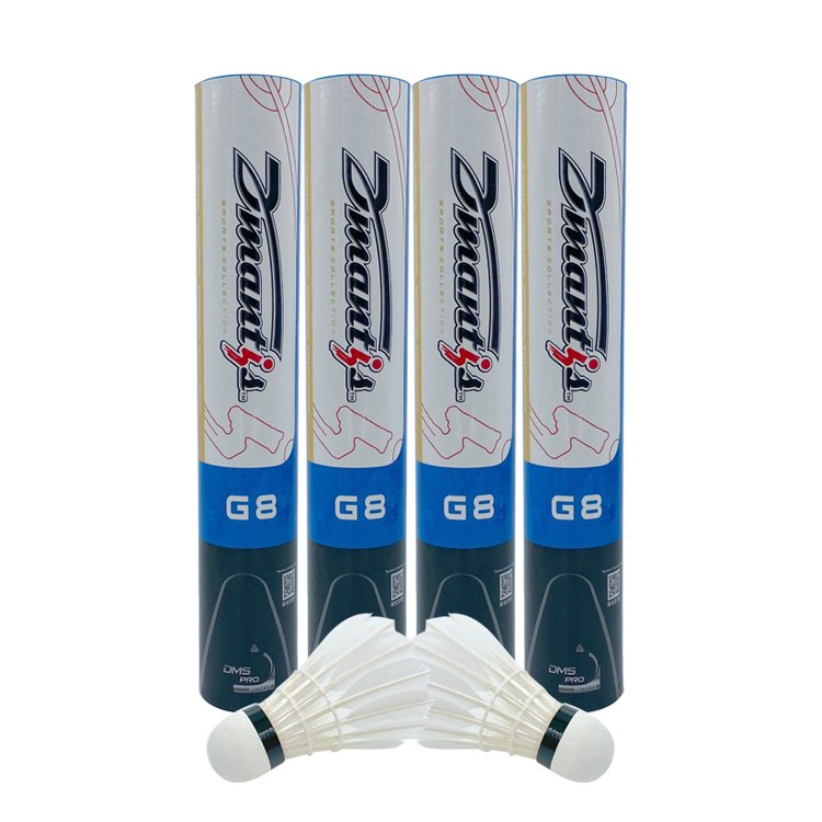China original Manufacture Wholesale Goose Feather indoor badminton aeroplane shuttlecock eg1130