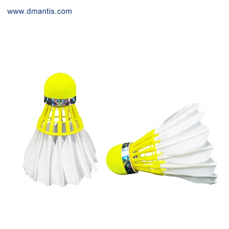 Dmantis D51 Pretty Professional Class A Badminton Shuttlecock 3in1 Stable and Durable Goose Feather Badminton Shuttlecock