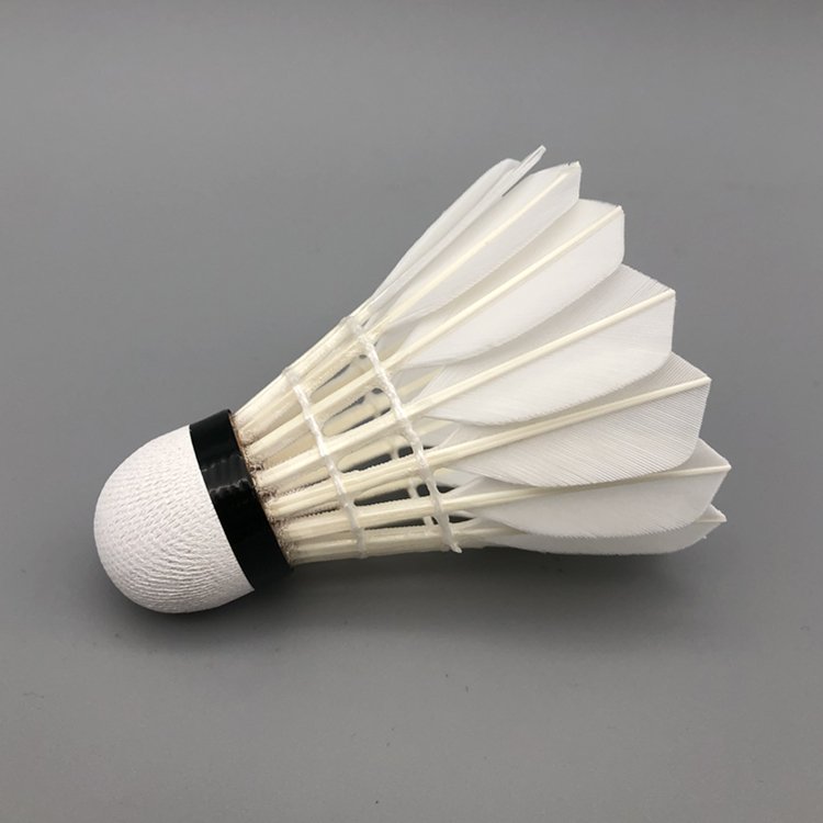 Badminton Shuttlecock Super Durable Class A Goose Feather Shuttlecocks For Club Competition 12Pcs Shuttle Cock