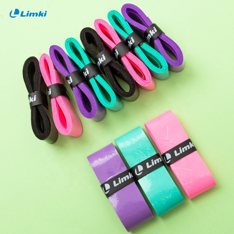 On sale Factory colorful tennis racket grip tapes badminton overgrip