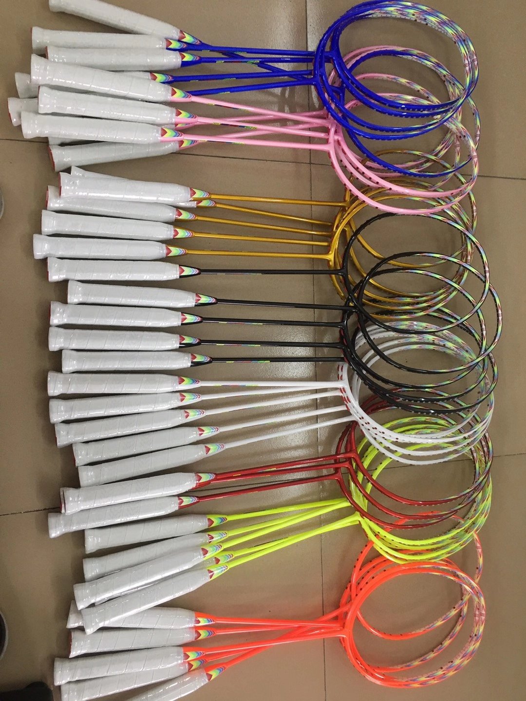 Outdoor Sports Badminton Racket Carbon Fiber Badminton Racket Customize