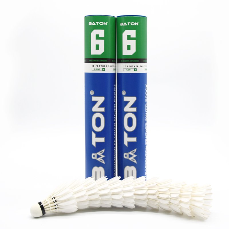 Super Quality Goose Feather Baton Sports Philippines Malaysia Asia Badminton Shuttlecock