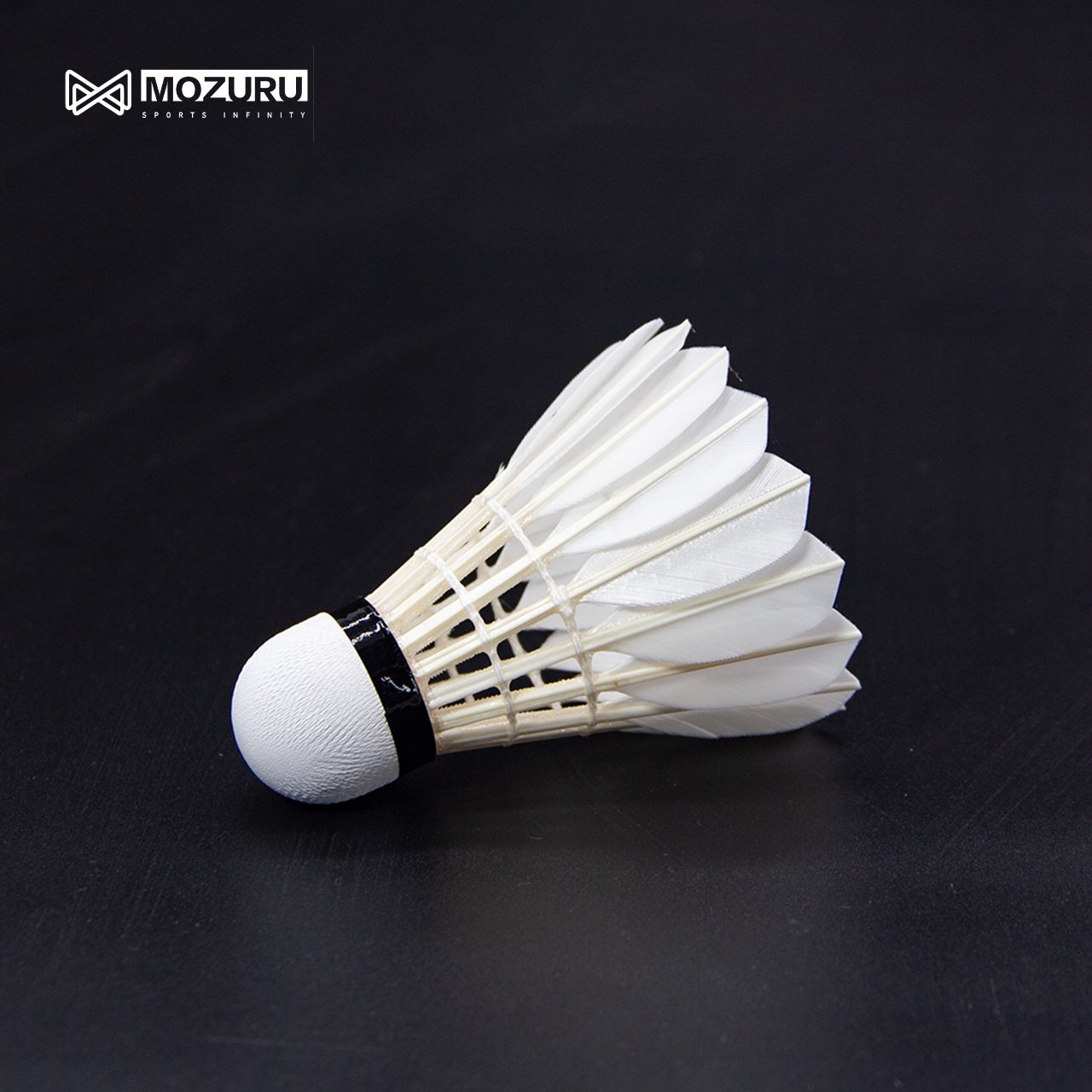 MOZURU high quality goose feather shuttlecocks