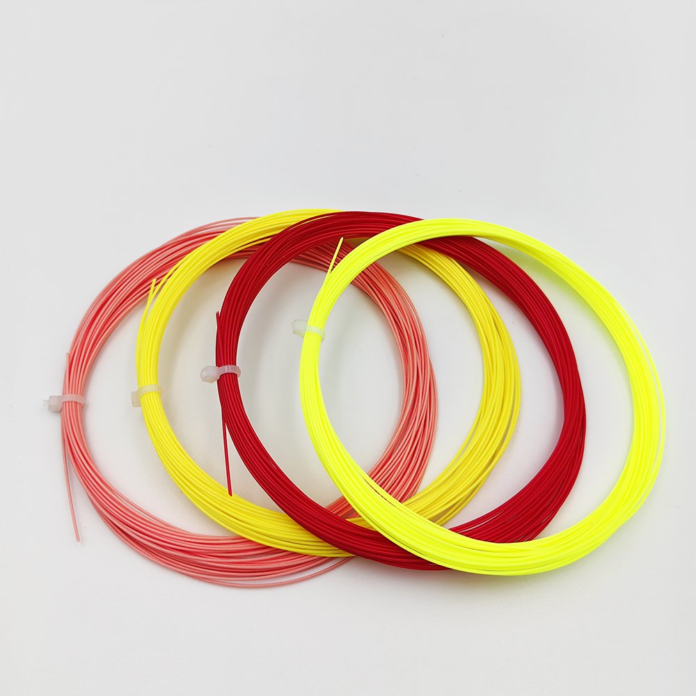 Factory New Arrival Durable Badminton String 0.7mm Training Badminton Racket line for beginner pleayer