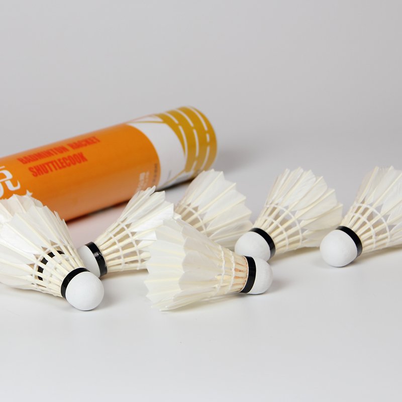 Wholesale Shuttlecocks Accurate Drop Point Level Duck Gosose Feather Durable Durability Balance Training Badminton Shuttlecock