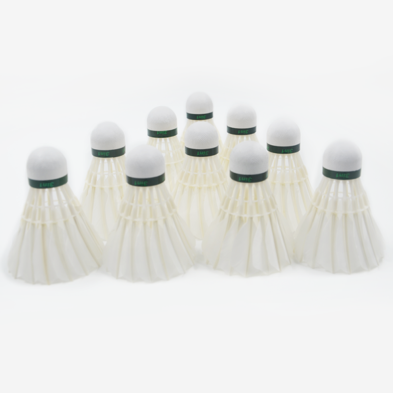 Shuttlecock Bulu Angsa Bulu Tangkis Paling Tahan Lama Shuttlecock Hibrida D45 Dmantis Merek Pabrik Pemasok bulu bola tangkis