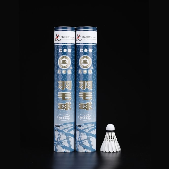 High Quality Wholesale Selling International Competition Level of Indoor Badminton Shuttlecock No.222