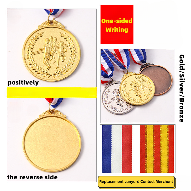 Custom Sport Medals Gold Silver Bronze Football Basketball Taekwondo Match Running Medal Holders Competition Medal Manufactures