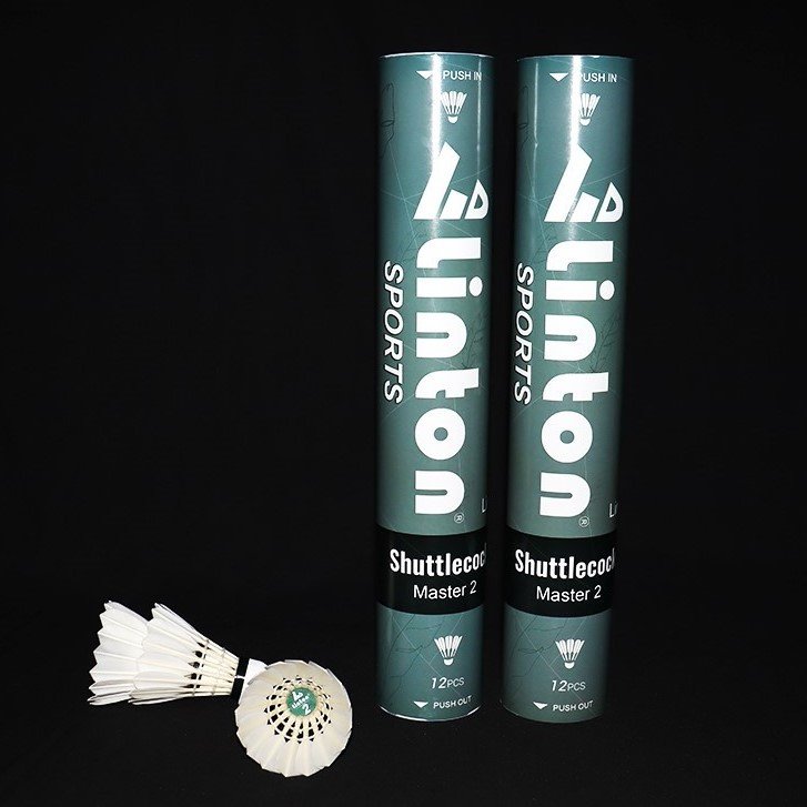 Top rated hot sale goose feather badminton shuttlecocks indoor badminton shuttlecock
