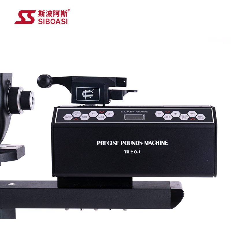 High quality tennis stringing machine racquet stringer automatic stringing machine for tennis and badminton with clamps