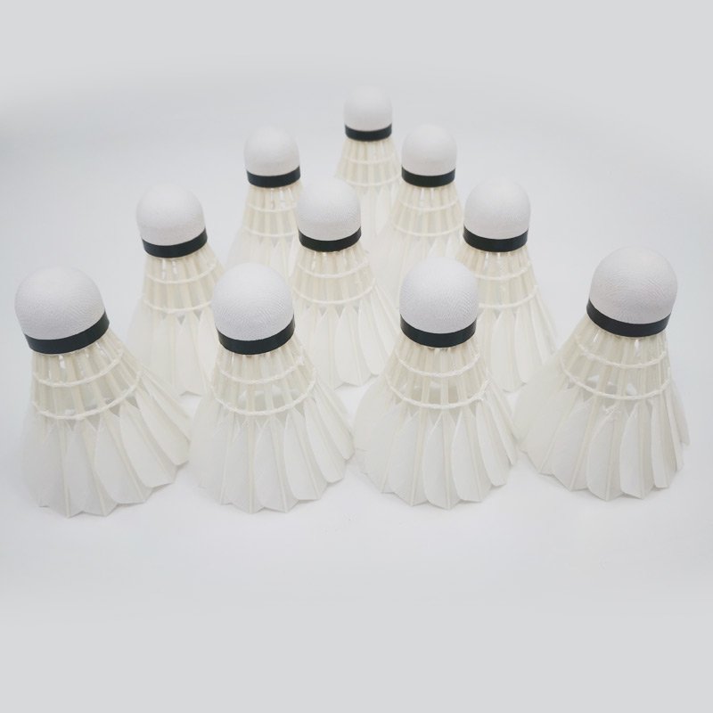 International Competition Level D80 approved Indoor high grade Badminton ball Super Class Goose Feather badminton shuttlecock