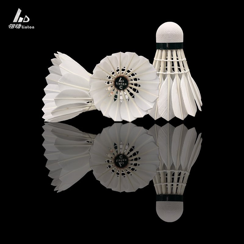 Hot Selling Duck Feather Two Layer Cork Shuttlecock Badminton With High Quality