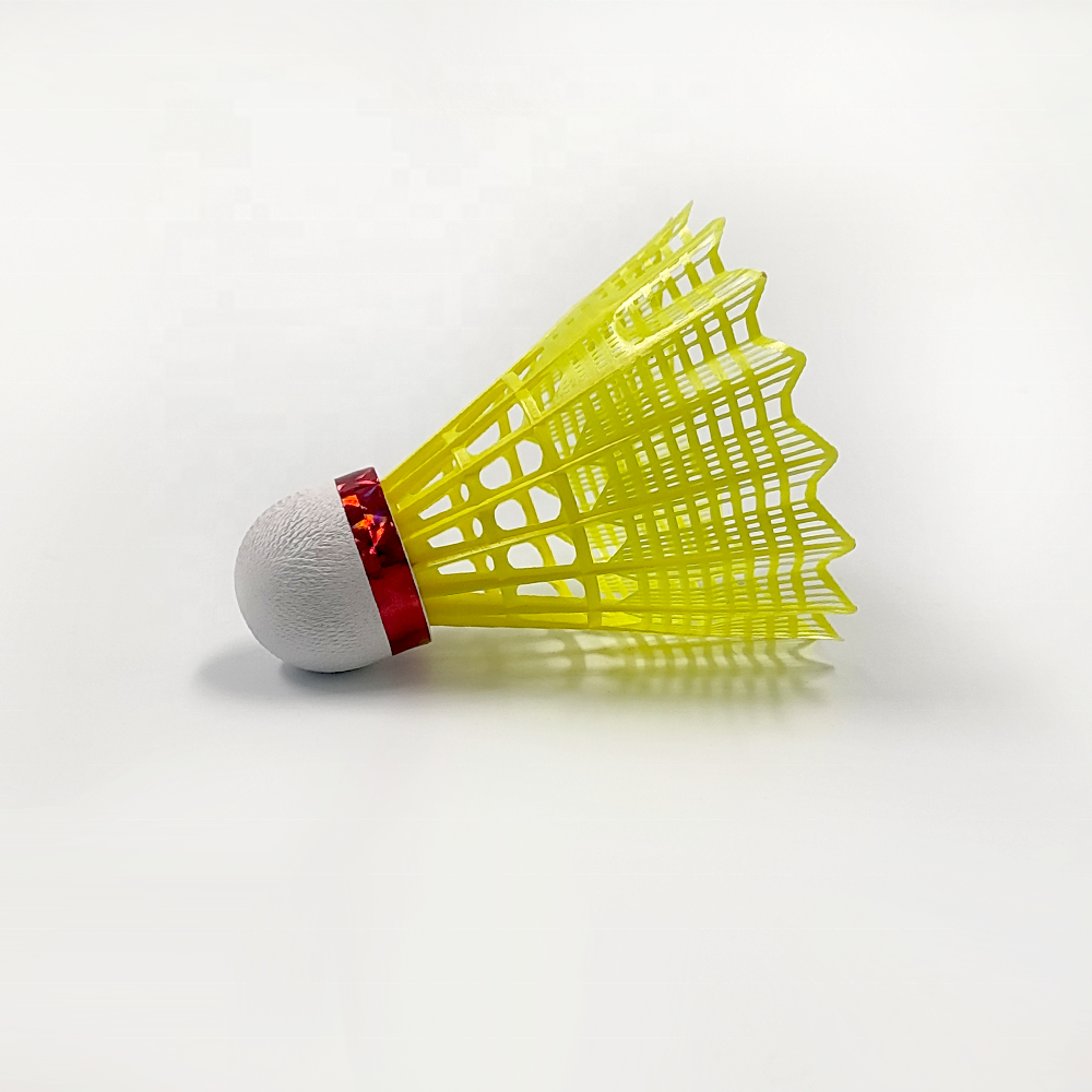 High Elasticity Nylon Leaf Shuttlecocks Quality 12pcs Nylon Skirt Badminton Shuttles One Dozen Shuttlecocks Nylon