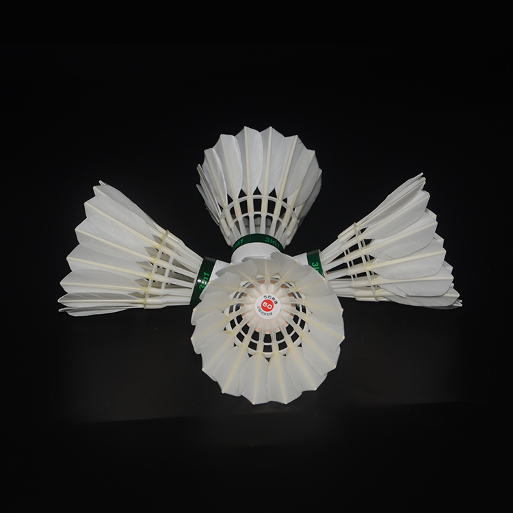 Factory Direct Sale Badminton Shuttlecock Class A Duck Feather Dmantis D60 3in1 Badminton Shuttlecock