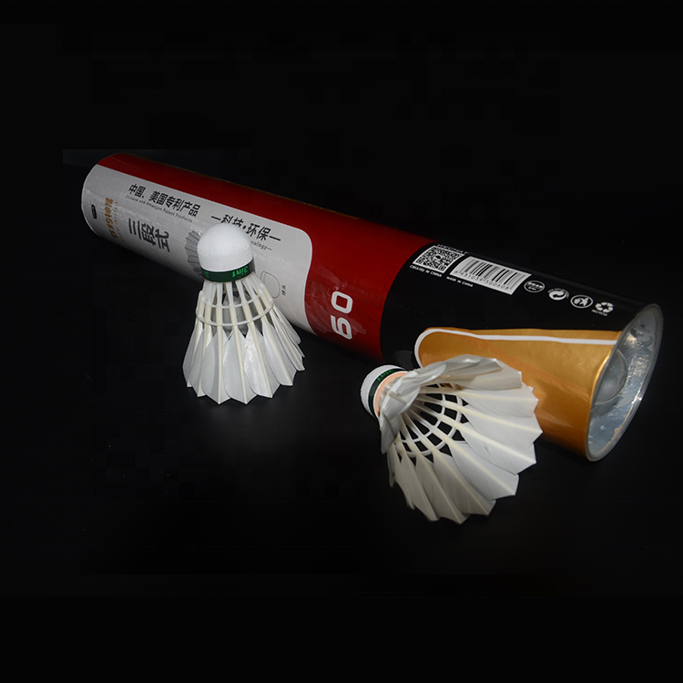 Factory Direct Sale Badminton Shuttlecock Class A Duck Feather Dmantis D60 3in1 Badminton Shuttlecock