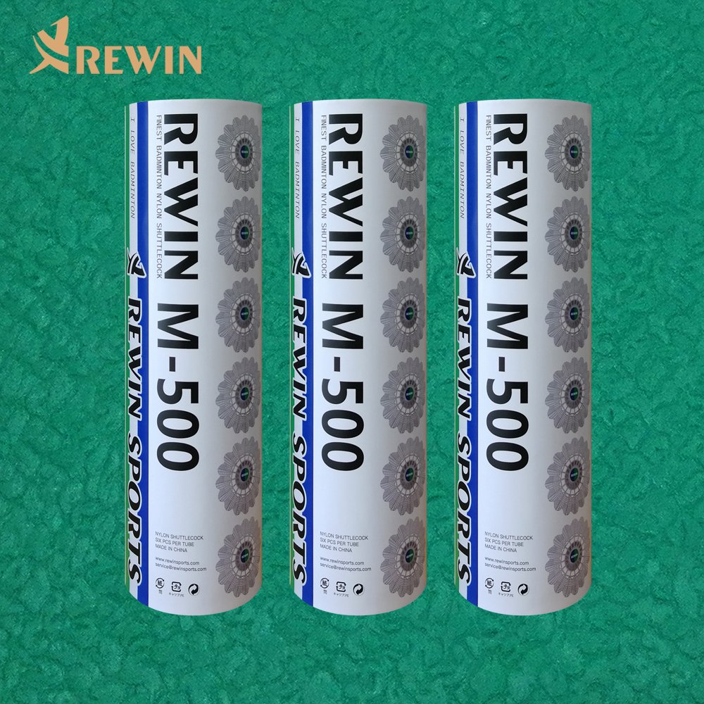 M500 High Quality Badminton Nylon Shuttlecock For Professional Training