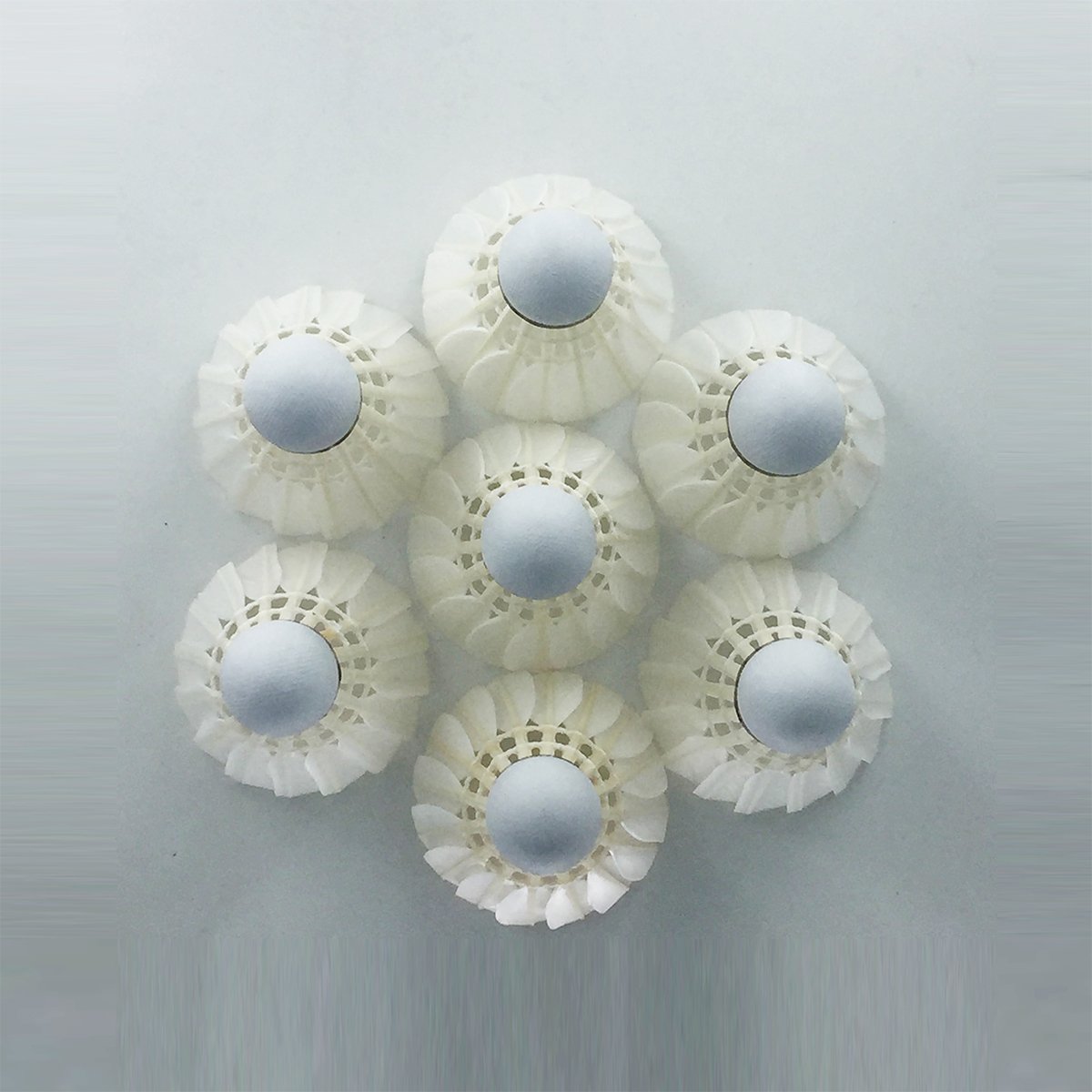 Manufacturer wholesale high quality goose feather shuttlecock for low price