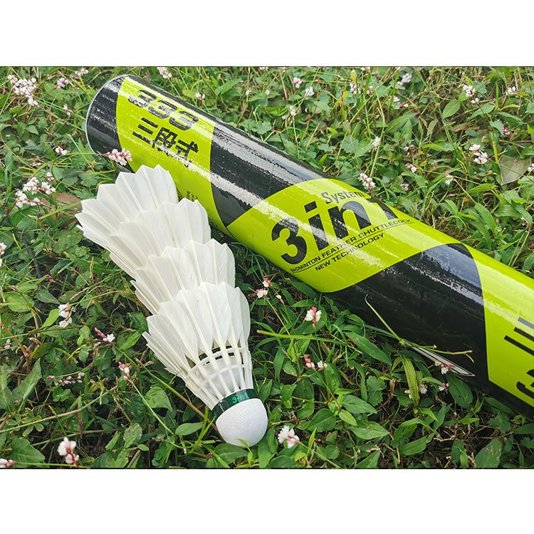 3in1 Hybrid Type Training Shuttlecock Duck Feather Badminton Shuttlecock Anyball333 Badminton
