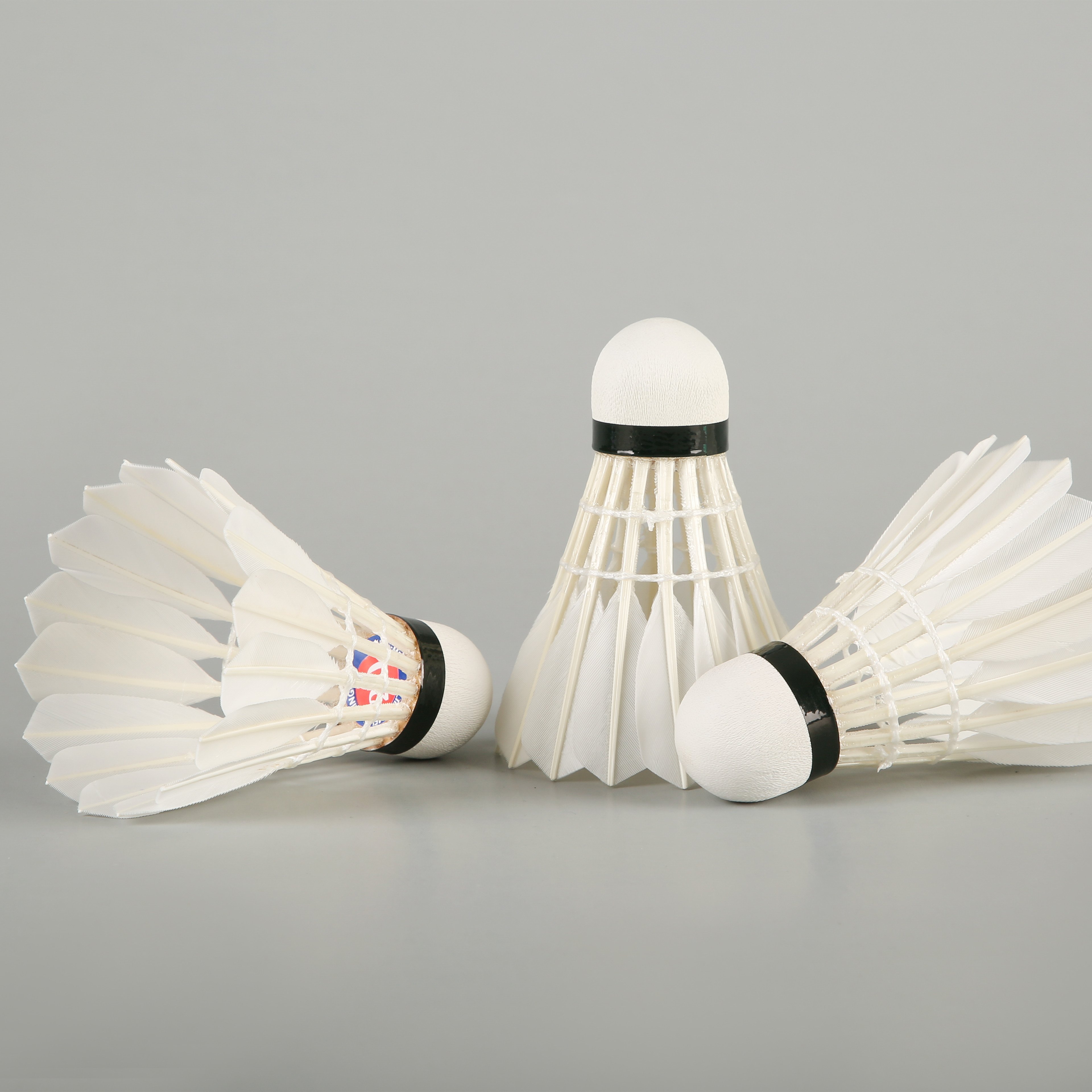 lingmei 10 pro cheap goose feather badminton shuttlecock factory