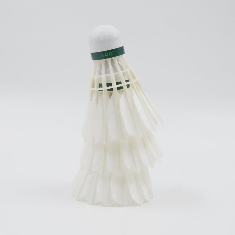 Dmantis Professional 3-in-1 Badminton Shuttlecock Durable Duck Feather with PU Cork Head for Stadium Use
