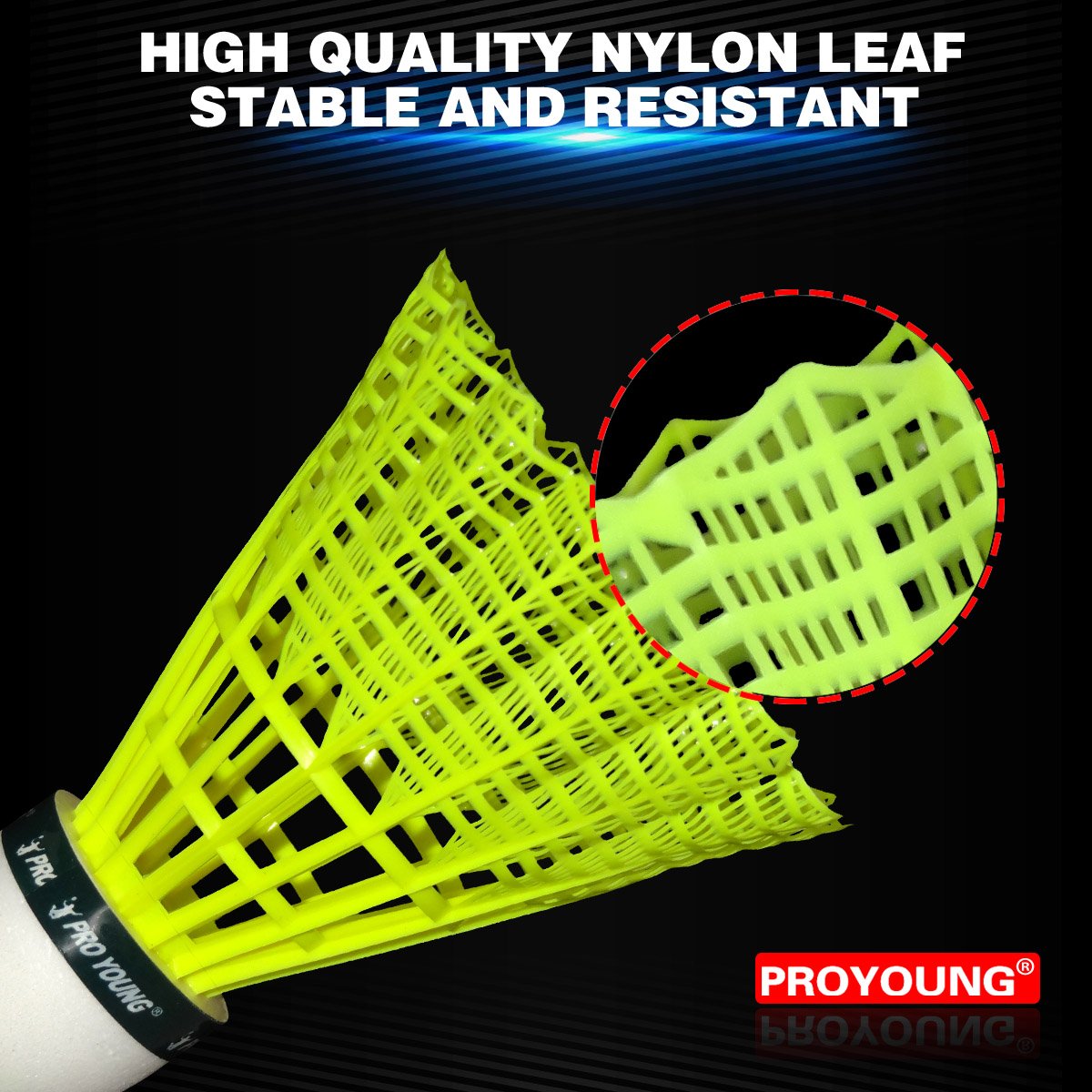Cheap Nylon Badminton Shuttlecock